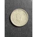 India 1/4 Rupee 1945 Silver - as per photograph