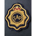 SAP Cloth Badge 119mm x 104mm - as per photograph
