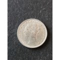 UK Threepence 1887 Queen Victoria Younghead (nice condition) - as per photograph