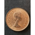 Union 1/2 Penny 1958 EF+/UNC - as per photograph