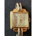 Vintage Ladies Olma 15 Jewels Mechanical Wrist Watch 20 Microns - working (needs to be serviced)