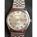 Vintage Rottery 17 Jewels Men`s Wrist Watch (not working) sold as is