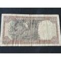 Reserve Bank of Rhodesia 5 Dollars Salisbury 20 October 1978 Rhodes Watermark - as per photograph