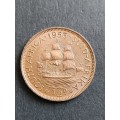 Union 1/2 Penny 1953 EF+/UNC- as per photograph