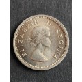 Union One Shilling 1958 (nice condition) - as per photograph