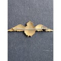 SAAF World War 2 Sweetheart Brooch- Gilt Metal Enamel - as per photograph