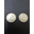 Two by India 6 Pence 1939/1945