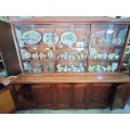 Vintage Display Cabinet - Mahogany