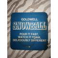 Coaster Collectors` Goldwell Snowball