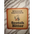 Coaster Collectors` William Youngers Scotch Bitter
