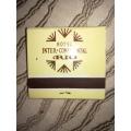 Matchbook Collectors` Hotel Inter Continental Rio