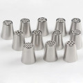 12pcs FLOWER RUSSIAN ICING PIPING NOZZELS