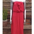 Red Sleeves Dress size 12,14