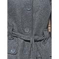 Grey half coat  from H+M size 10