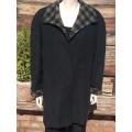 Black half coat  from You`re 6th Sense Classic style from Alpacca London UK size 16
