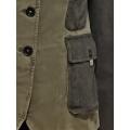 Green and Grey Military Style Ladies Jacket size 12/14