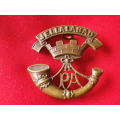 GREAT BRITAIN - PRINCE ALFRED'S (SOMERSET) LIGHT INFANTRY BRONZE CAP BADGE AS WORN WW 1