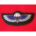 RHODESIAN SAS EMBROIDERED PADDED PARA WINGS  - FOR GREENS UNIFORM  (5061))