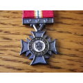 RHODESIA - GRAND CROSS OF VALOUR (GCV) MINIATURE MEDAL WITH RIBBON - UDI PERIOD   (5119)