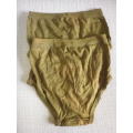 RHODESIAN ARMY ISSUE PAIR UNDERPANTS ! SIZE 81 CM - MADE BY MERIDIAN - AS NEW  (5344)