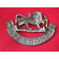 RHODESIAN ARMY - STAFF CORPS. / GENERAL SERVICE EARLY BRASS CAP BADGE      (3403)(