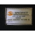 SADF - PATT 83 FRAME + LARGE FIELD PACK - WEIGHT  4.1 KG's  BY SPECIFICO 1988/89    (4186)
