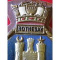 GREAT BRITAIN - HMS ROTHESAY PLAQUE     (6340)