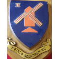 GREAT BRITAIN - ROYAL ENGINEERS 3 FIELD SQUADRON PLAQUE      (6336)