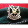 RHODESIA - ZIMBABWE NATIONAL ARMY BERET - POSSIBLY EX RLI BERET - RIM 52.5 cm / 20.5"   (3654)