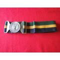 SADF - 5 SAI STABLE BELT + BUCKLE - INSCRIBED - MAX LENGTH 98cm / 35"        (3701)