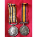 RHODESIA - BSACo. MEDAL + BOER WAR QSA TO VEVERS + RESEARCH - SEE/READ MORE BELOW    (6650)