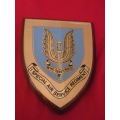 RHODESIA - 1 SAS REGT, PLAQUE WITH LACQUERED SURFACE     (1019)