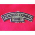 RHODESIAN ARMY - TRACKER COMBAT UNIT SHOULDER TITLE - RARE     (3839)