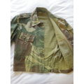 RHODESIAN CAMMO JACKET - ALTERED TO "BUNNY" LENGTH - SIZE 2 -BELONGED TO 1RR MOTORCYCLE TROOPER (79)