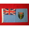 SOUTHERN RHODESIA  - SMALL FLAG, MADE RHODESIAN PERIOD  SIZE 44 cm X 23.5 cm     (7729)