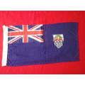 RHODESIA & NYASALAND  - SMALL FLAG, MADE RHODESIAN PERIOD  SIZE 44 cm X 23.5 cm     (7730)