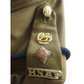 RHODESIA BSAP - CHIEF SUPERINTENDENT TUNIC + TROUSERS + GLOVES -  ALL INSIGNIA + LANYARD    (7793)