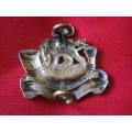 RHODESIA - RLI OFFICERS STAMPED SILVER RH COLLAR BADGE - A LITTLE BENT - SEE PIC   (5086)