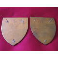 SADF - ARMOUR FORMATION HQ PAIR OF FLASHES        (4910)