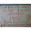 RHODESIAN SAFETY MATCH CO. - SOUVENIR OF VICTORY PARADE 1945 - V LARGE - SIZE 112 X 73 X32mm  (8075)