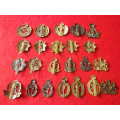 BRITISH ARMY - LOT OF CORPS  BADGES- SEE PICS FOR QUANTITY AND QUALITY (8499)