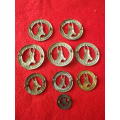 SAUF / SADF - EARLY GENERAL SERVICE / UNIT  LOT OF BADGES - SEE PICS FOR QUANTITY AND QUALITY (8470)