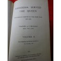 `RHODESIA SERVED THE QUEEN` BY AS HICKMAN VOL. 1 & 2 - HC + DW RARE   (1 DW DAMAGED SEE PIC)  (1016)
