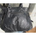 Black Handbag in Black with Compartments / Bargain R1 Starting Bid!