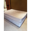 Double Bed with Base & Mattress / Bargain Bid! Priced to Sell!