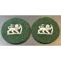 Rhodesia - Army WO Rank Badges