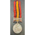 Boer War - Full Size Queen South Africa (QSA) Medal:463 PTE E.E Mcartney Frontier Lt Horse