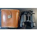 Vintage Binoculars with Leather Case