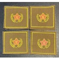 SADF - 5 Year Voluntary Service Nutria Breast Badge Lot - Sold as a Lot