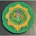 Homelands(Kwazulu Police) Bullion Wire Cap Badge